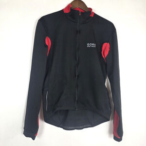 Gore Windstopper Soft Shell Cycling/Running Long Sleeve Jersey Large Unisex